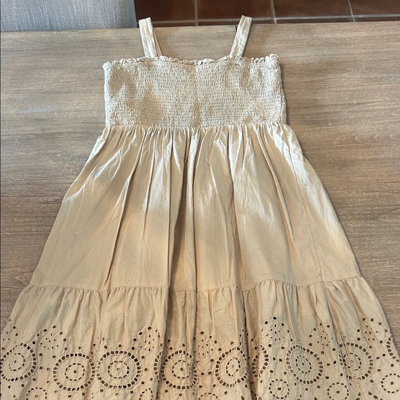GAP Cream Kids Casual Dress - Picture 3 of 3